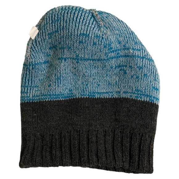 Grey Puff Ball Winter Snow Beanie - Picture 2 of 7